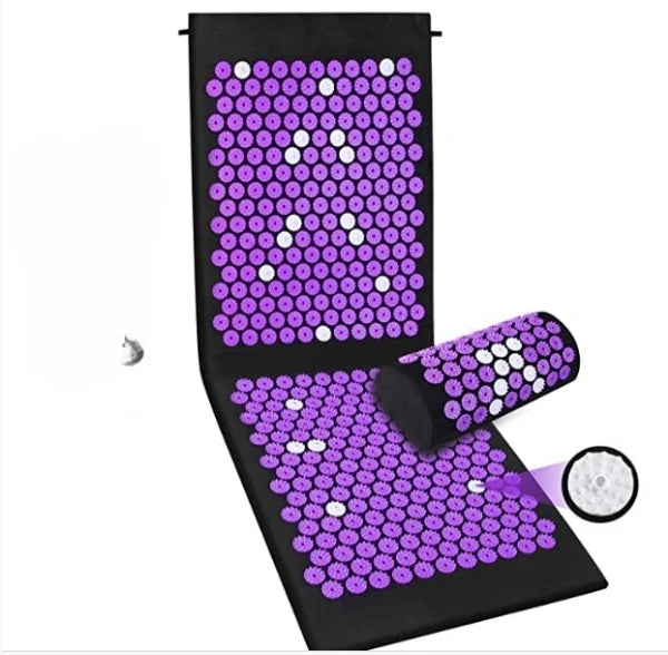Tapis d'acupression + coussin – rituel détente