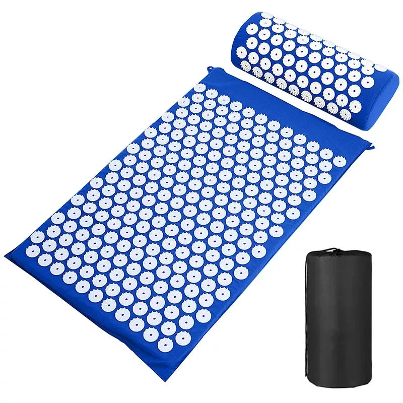 Tapis d'acupression + coussin – rituel détente