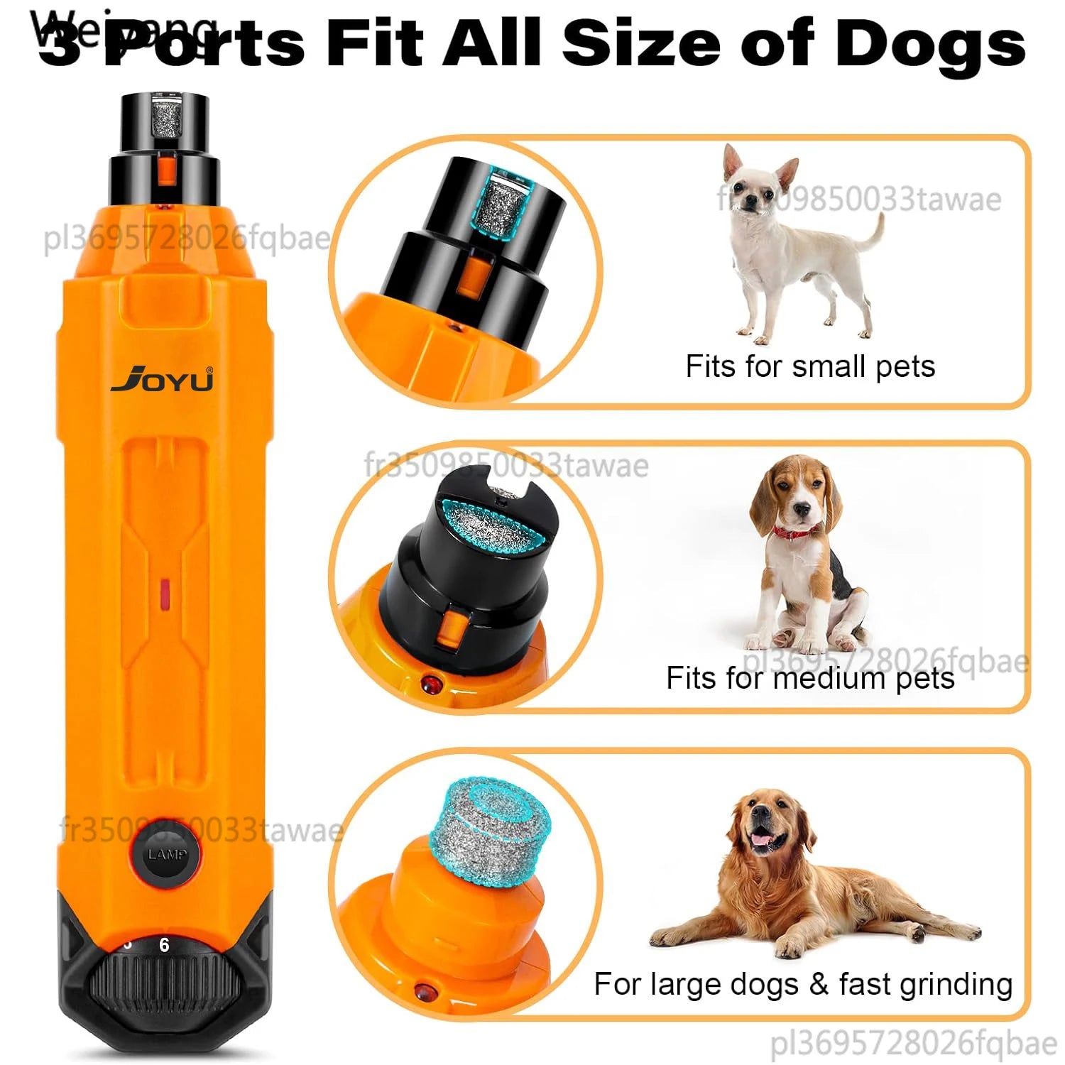 Coupe-griffes électrique pour chien & chat