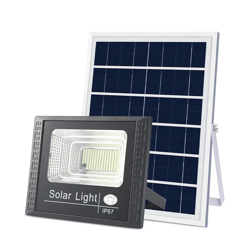 Éclairage solaire de jardin – étanche & sans fil – télécommande