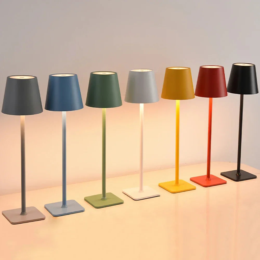 Lampe de table LED sans fil rechargeable – veilleuse d'ambiance rechargeable
