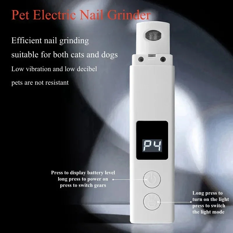 Coupe-griffes électrique pour chien & chat – USB-C