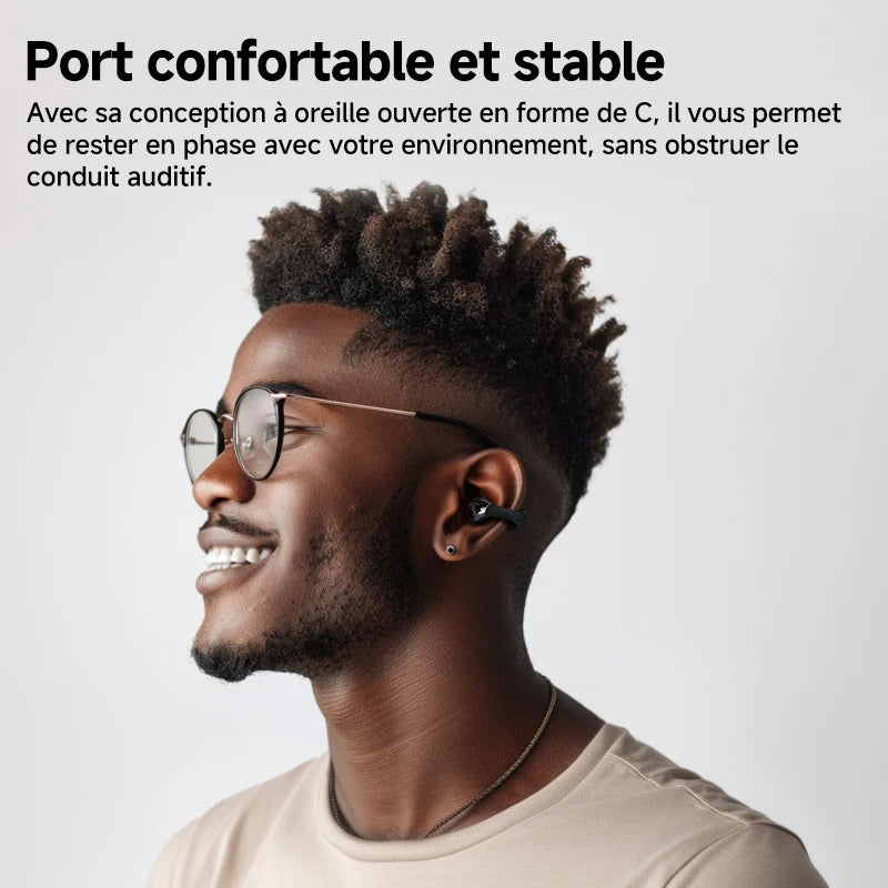 Écouteurs Bluetooth open-ear – oreille libre
