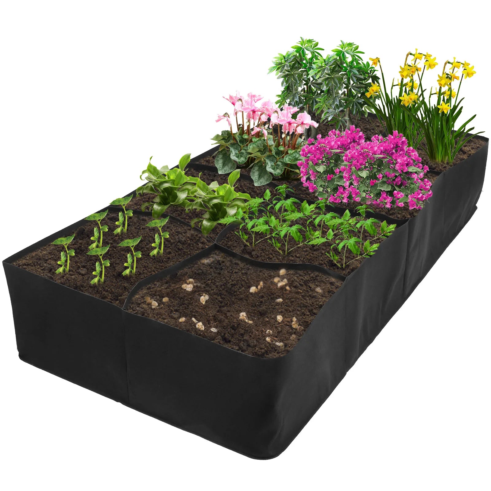 Sacs de culture en feutre – potager