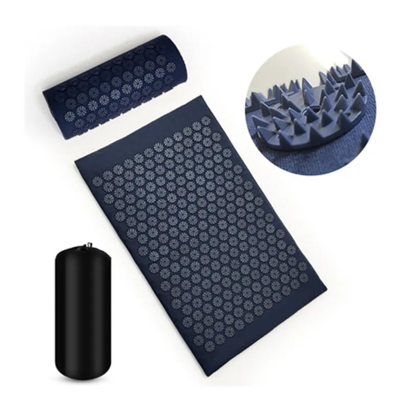 Tapis d'acupression + coussin – rituel détente