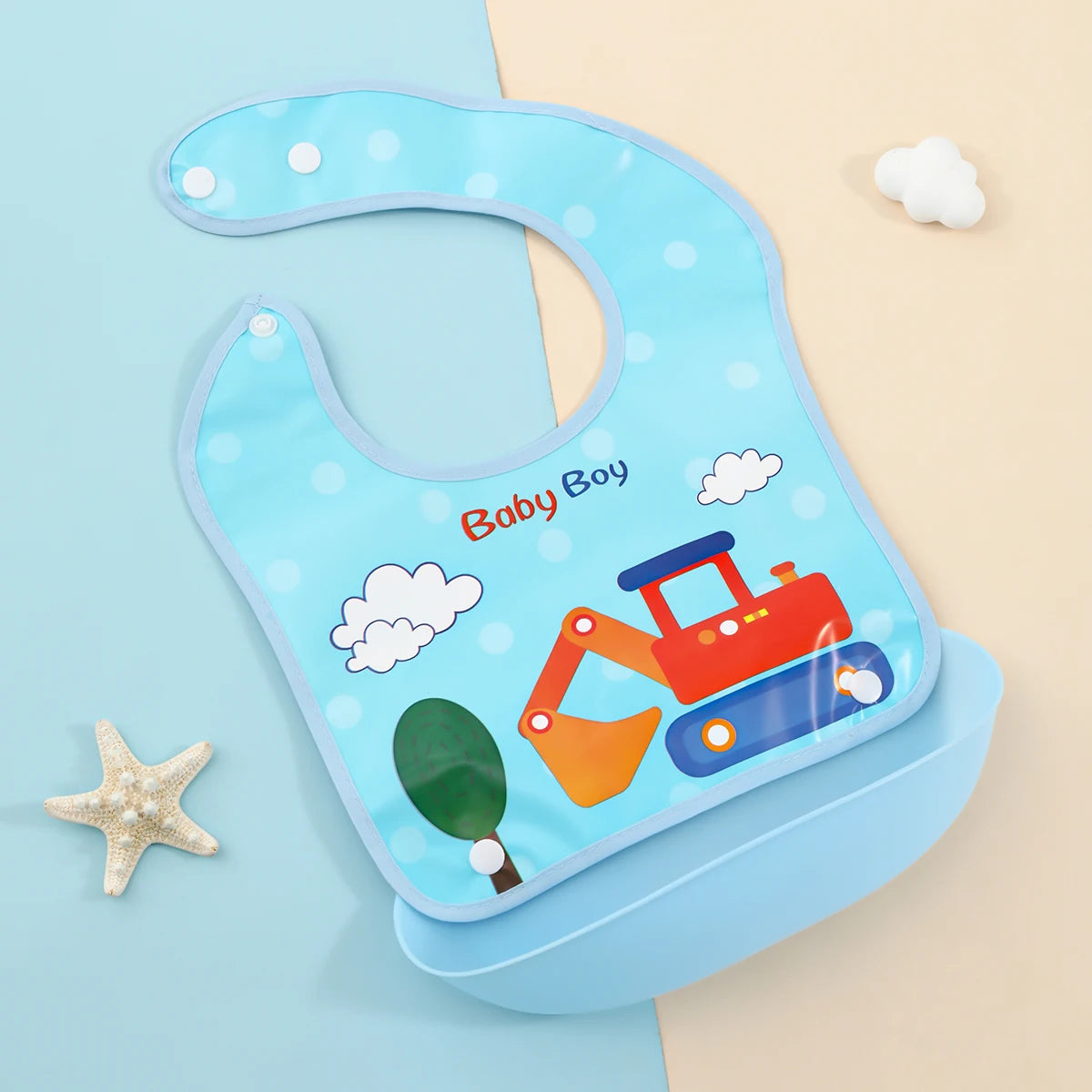 Set repas bébé en silicone – à ventouse