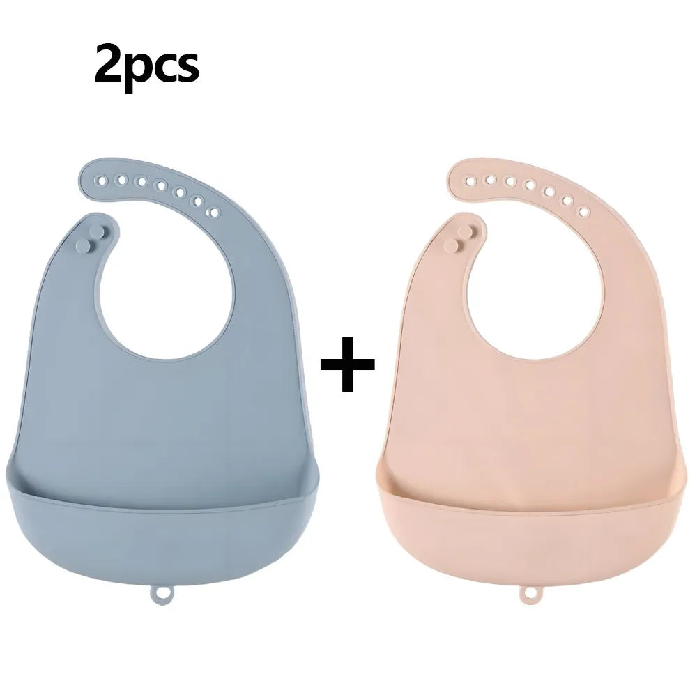 Set repas bébé en silicone – à ventouse