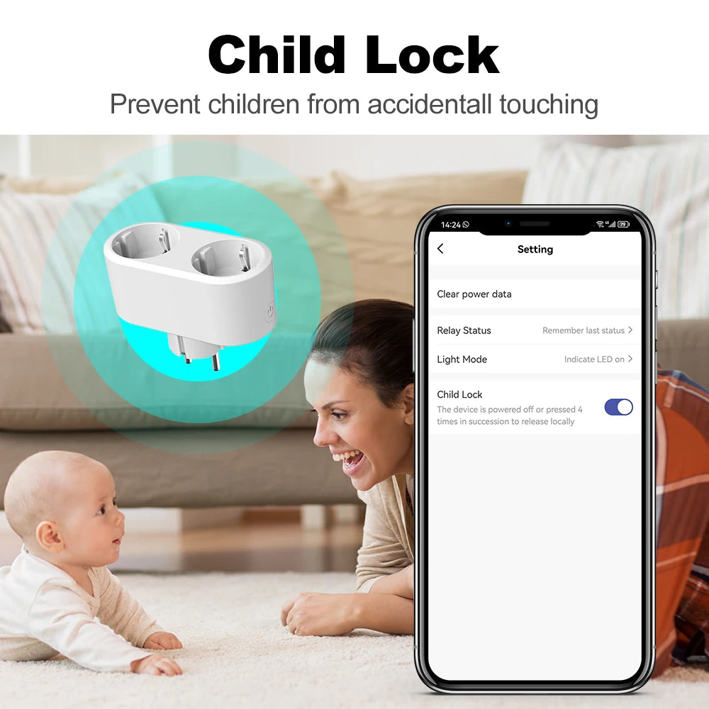 Prise connectée WiFi – suivi de consommation