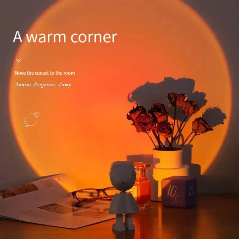 Lampe coucher de soleil – veilleuse d'ambiance USB