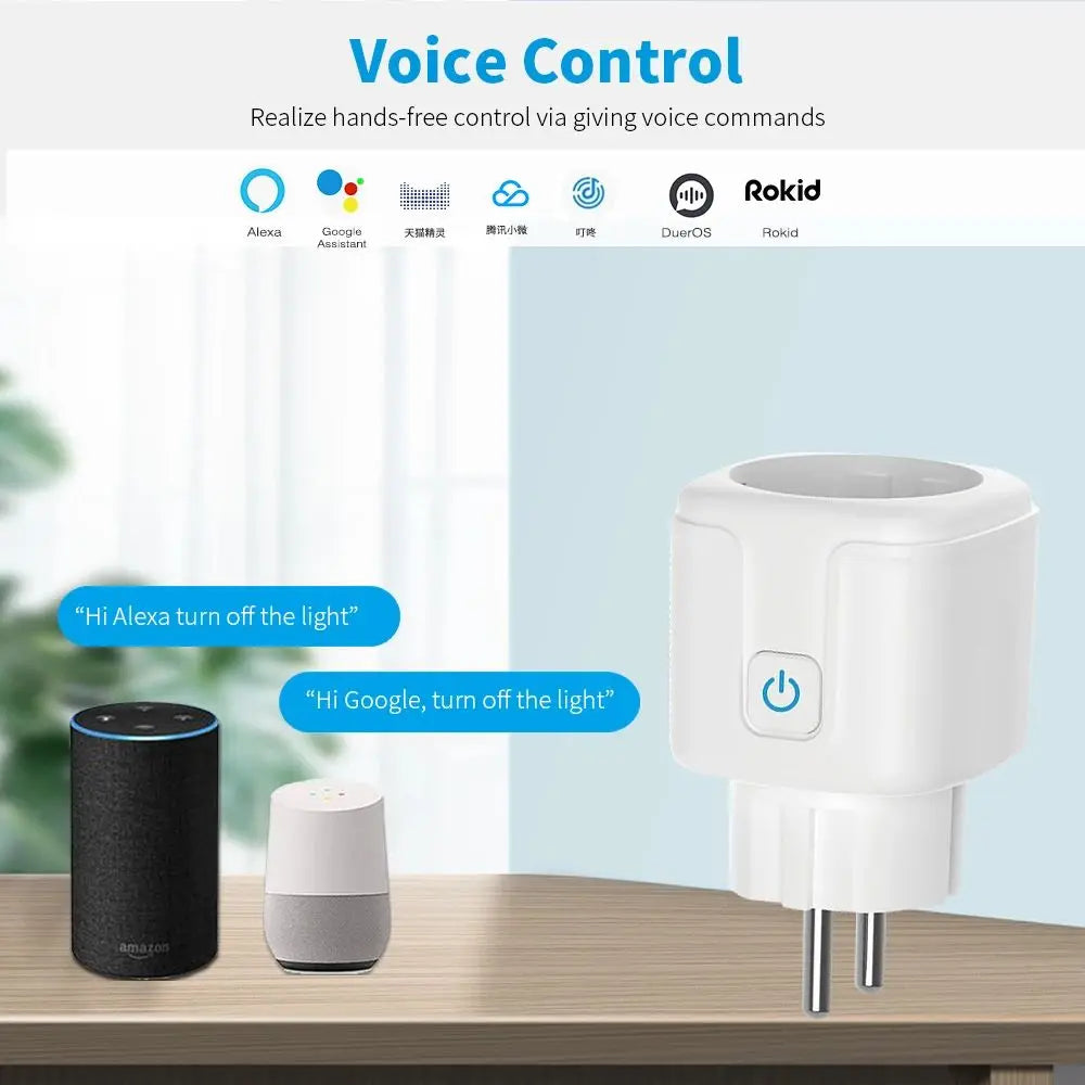 Prise connectée WiFi – suivi de consommation