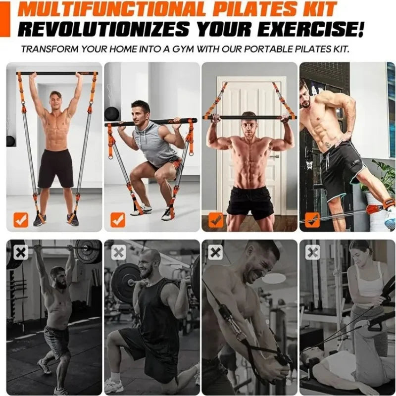 Bandes de résistance élastiques – set fitness