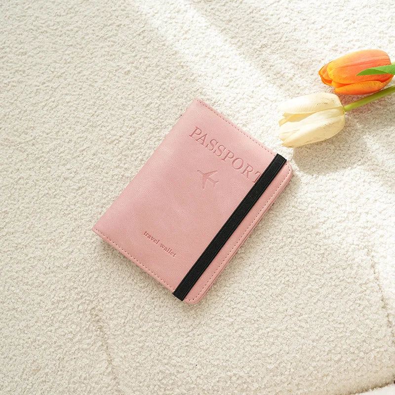 Pochette passeport anti-RFID – tour de cou
