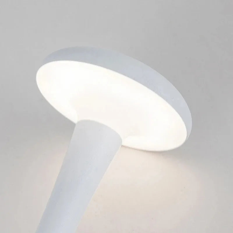 Lampe champignon LED sans fil – veilleuse tactile rechargeable (USB-C)