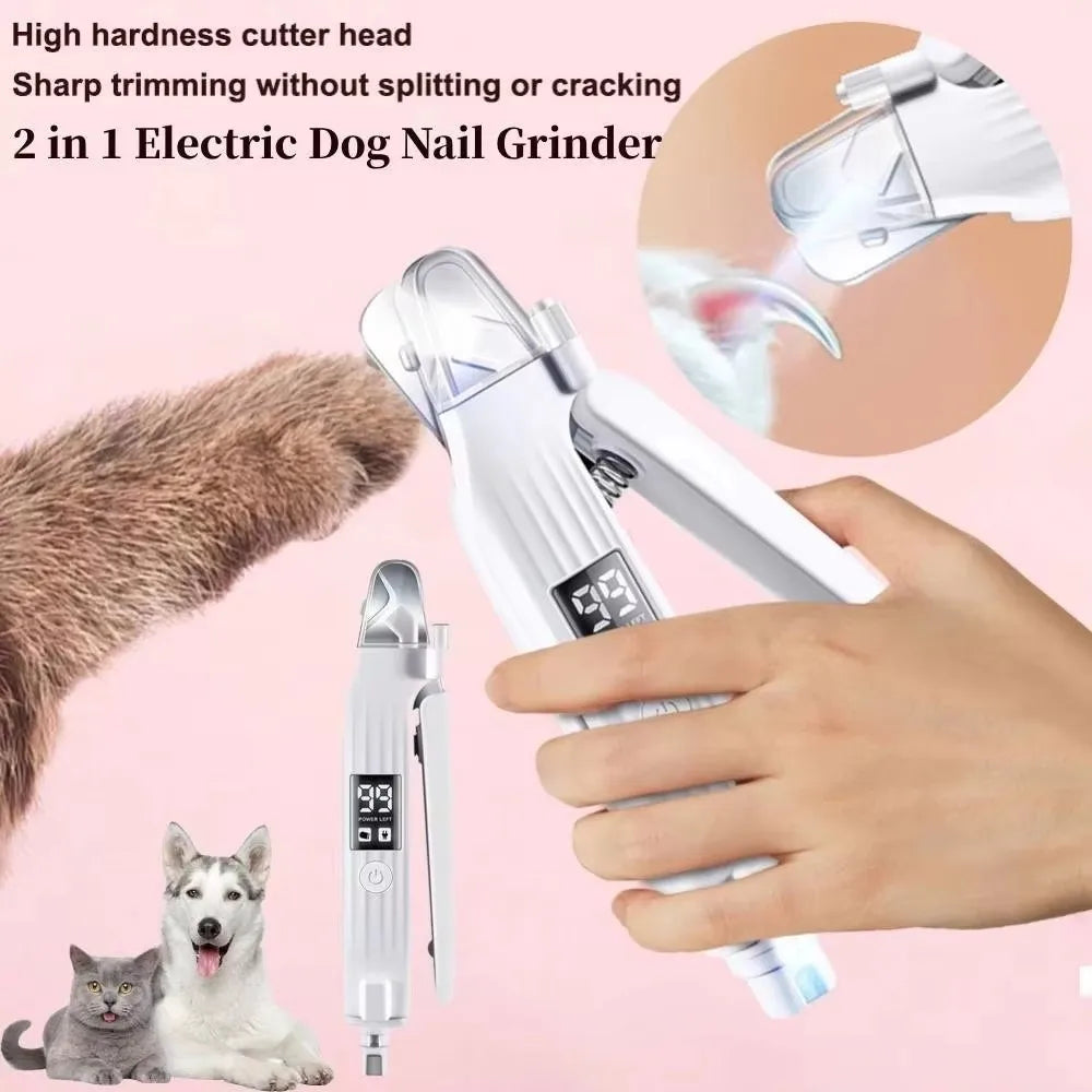 Coupe-griffes électrique pour chien & chat