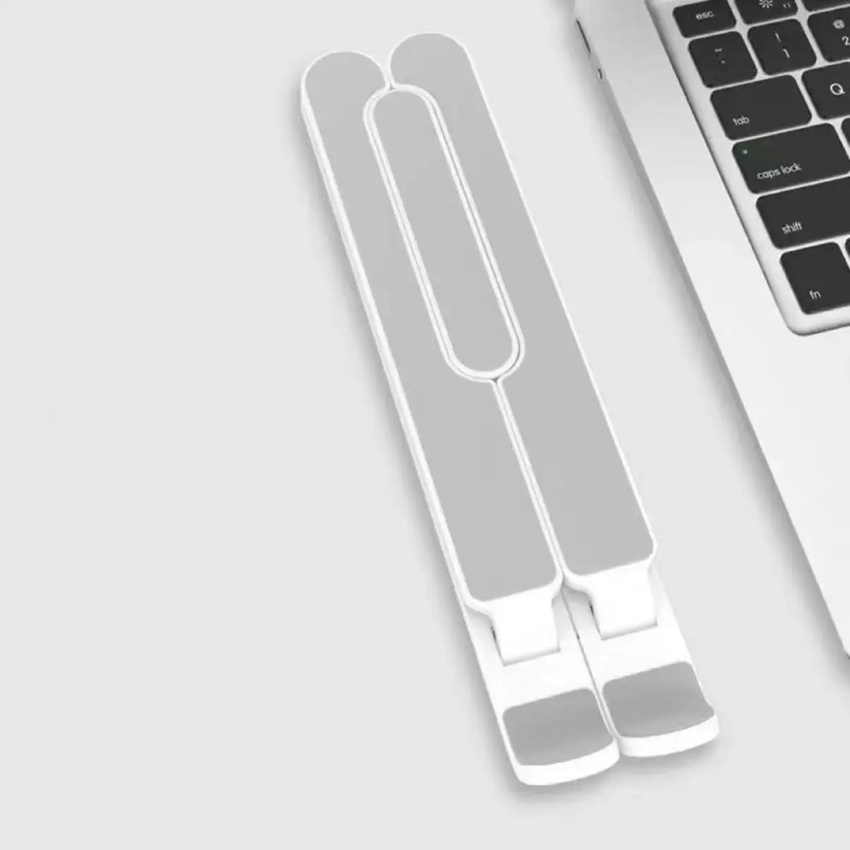 Support PC portable en aluminium pliable