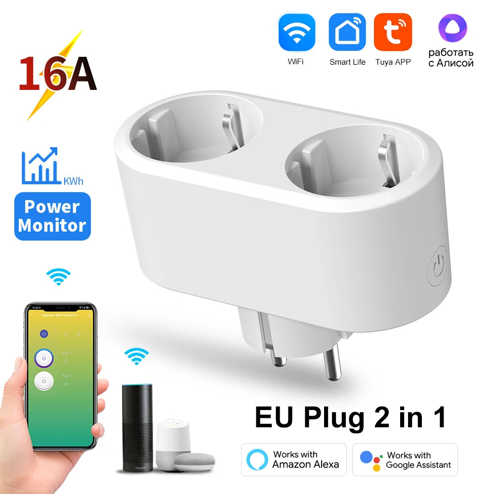 Prise connectée WiFi – suivi de consommation