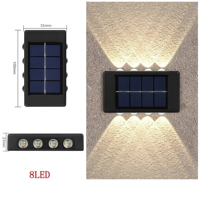 Éclairage solaire de jardin – étanche & sans fil