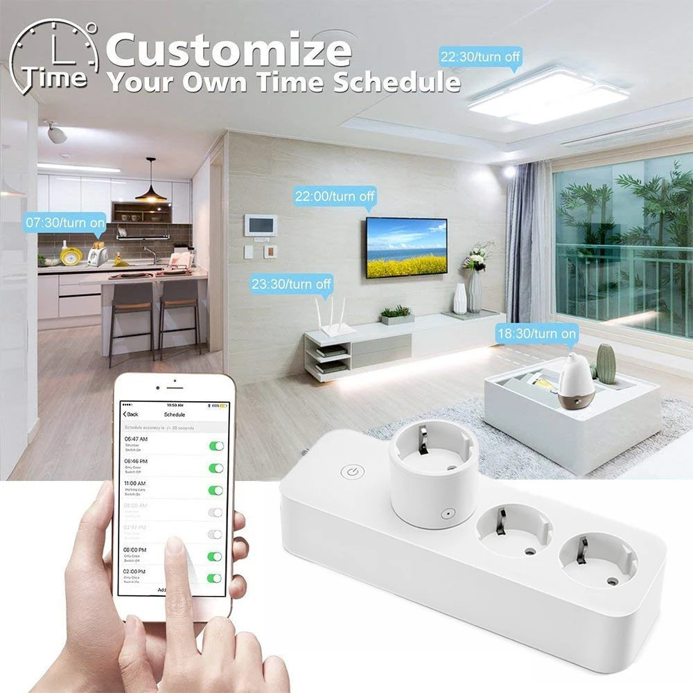 Prise connectée WiFi – suivi de consommation