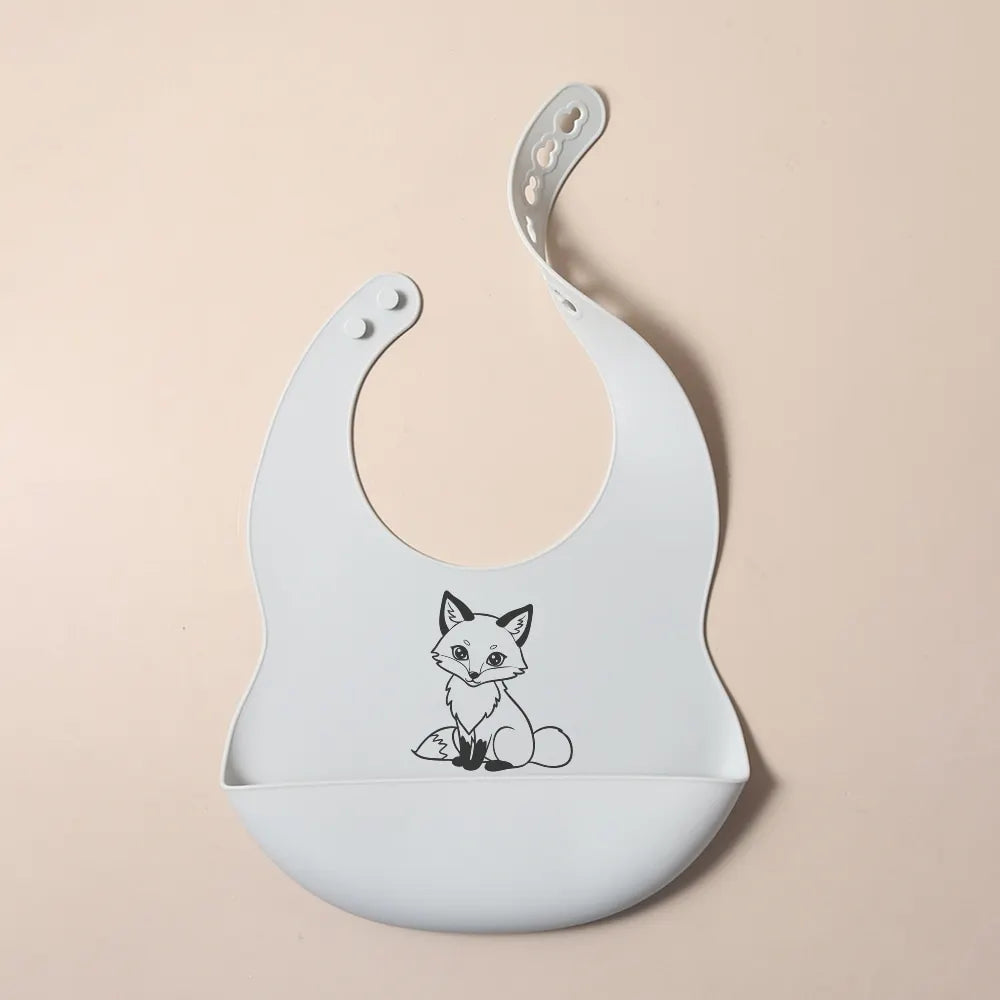 Set repas bébé en silicone – à ventouse