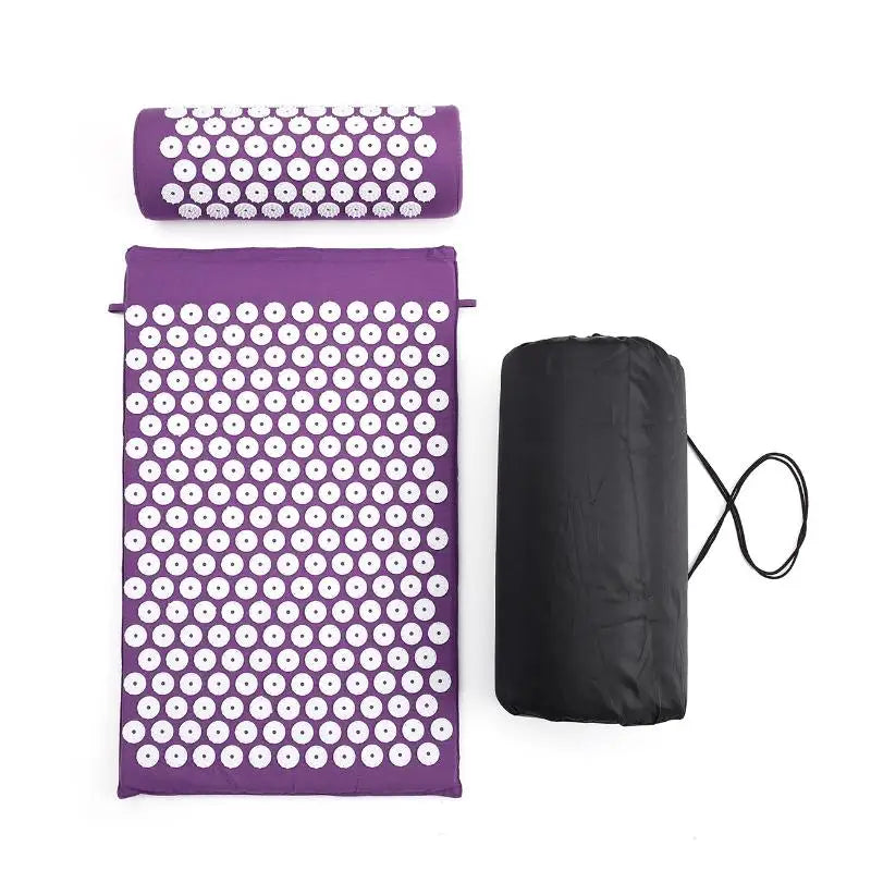 Tapis d'acupression + coussin – rituel détente