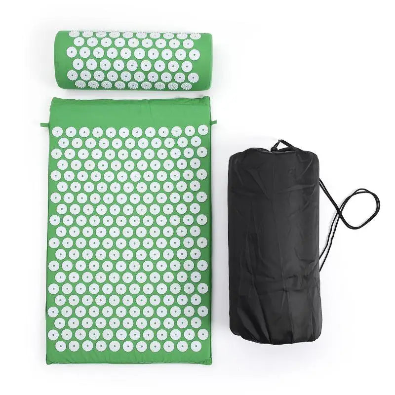 Tapis d'acupression + coussin – rituel détente