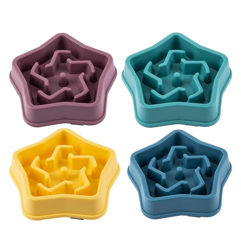 Gamelle anti-glouton pour chien & chat