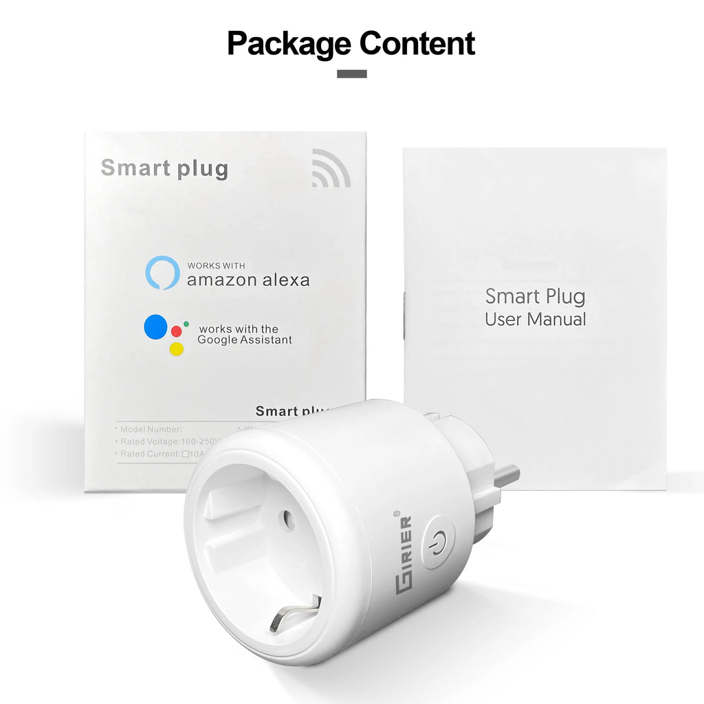 Prise connectée WiFi – suivi de consommation