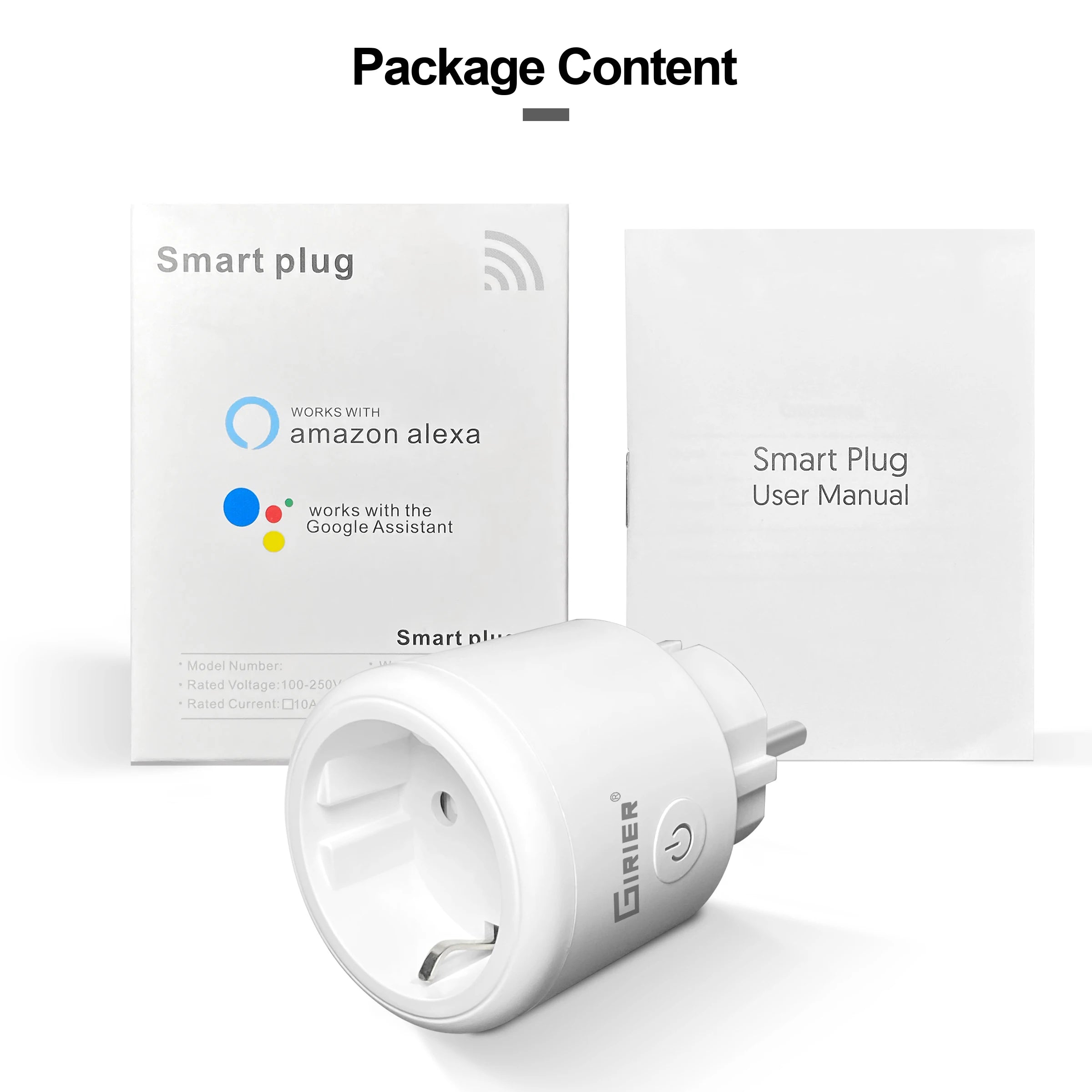 Prise connectée WiFi – suivi de consommation