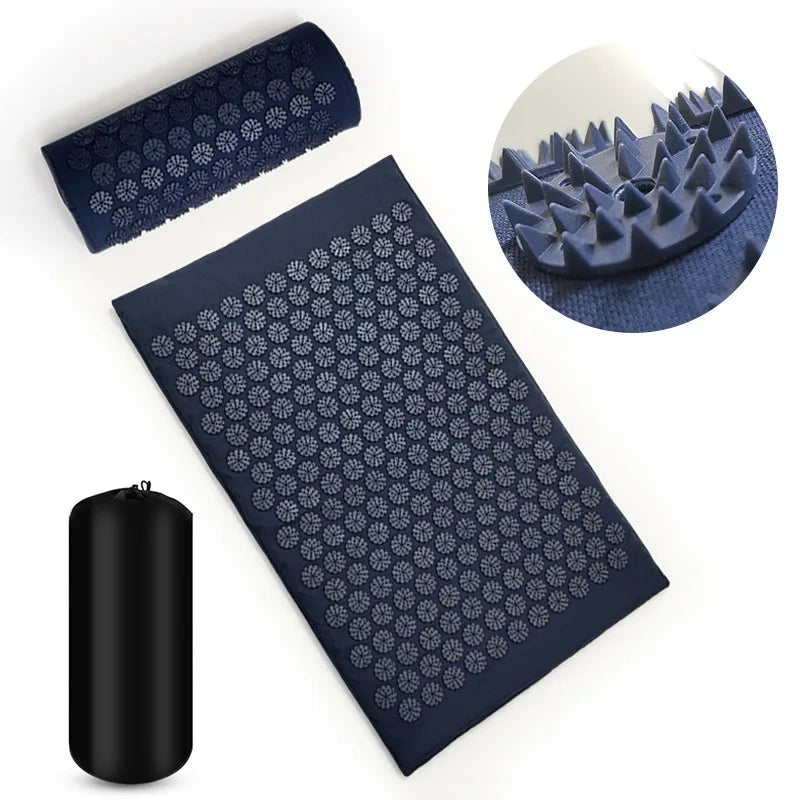 Tapis d'acupression + coussin – rituel détente