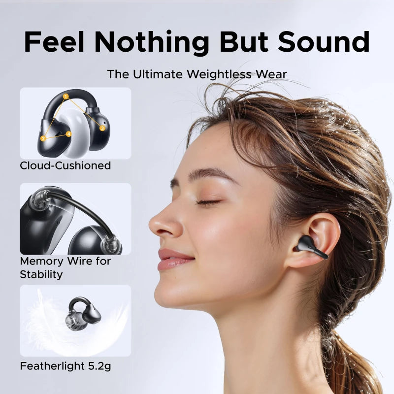 Écouteurs Bluetooth open-ear – oreille libre
