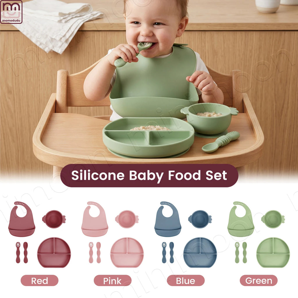 Veilleuse bébé en silicone – lumière douce tactile – lot de 5
