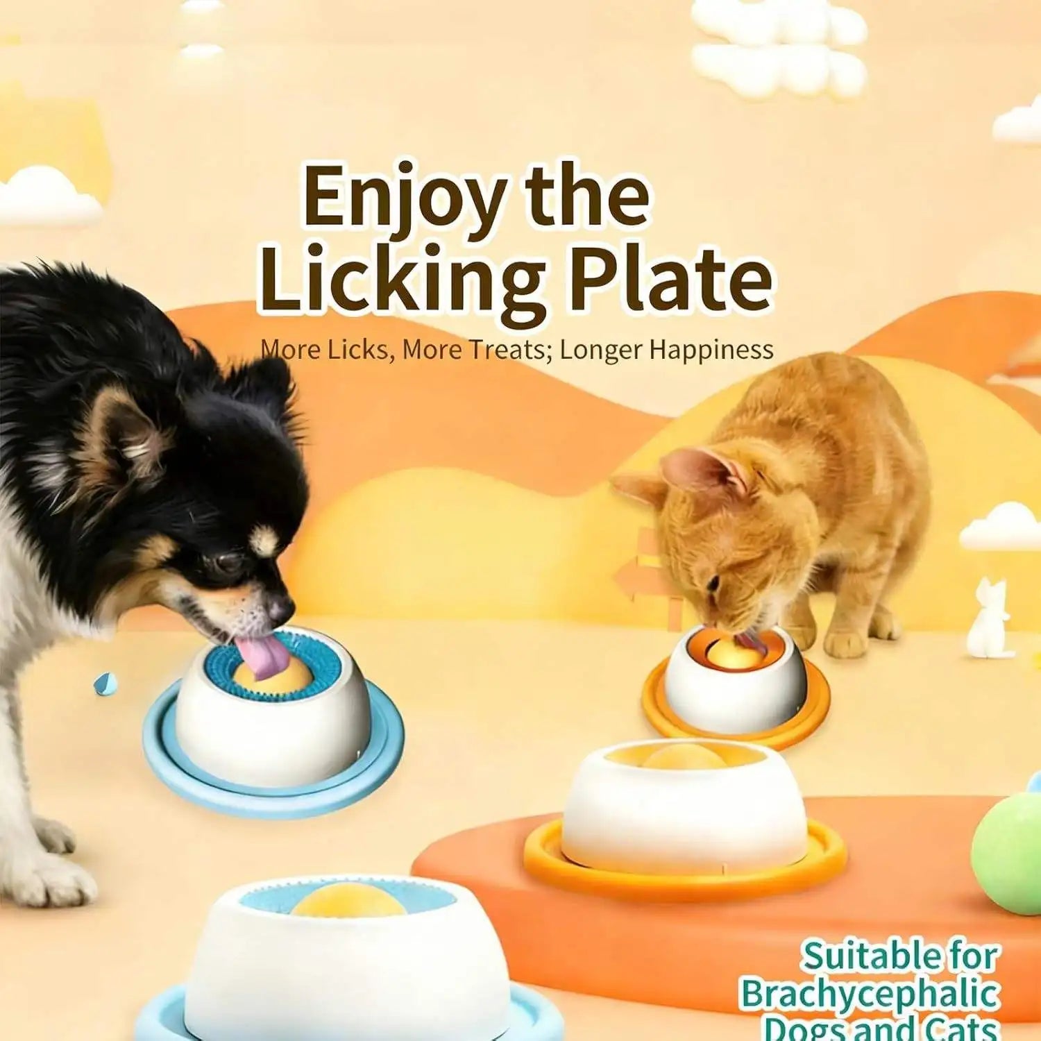 Gamelle anti-glouton pour chien & chat