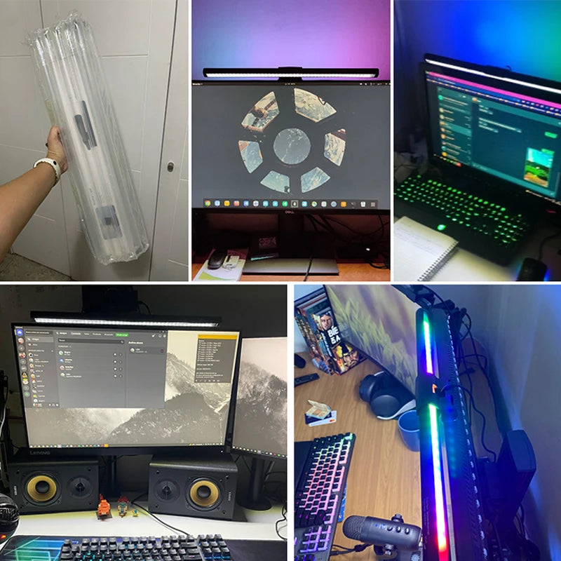 Barre lumineuse d'écran LED – sans reflet – RGB