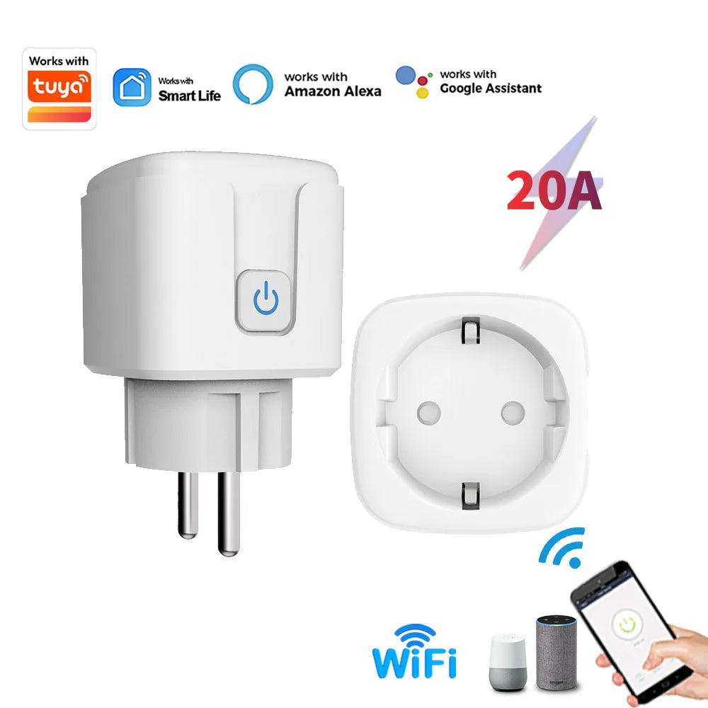 Prise connectée WiFi – suivi de consommation